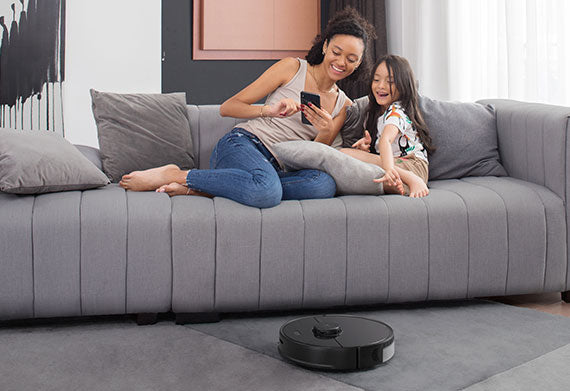 Roborock S5 Max управляется через приложение Roborock S5 Max управляется через приложение