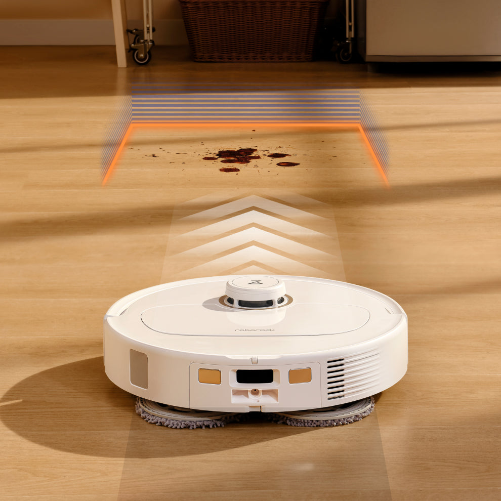 roborock qrevo maxv intelligent dirt detection to re-mop